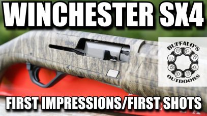 Winchester SX4 – First Impressions / First Shots
