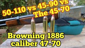 45-70 Ballistics vs 45-90 vs 50-110, Big Bore Lever Actions