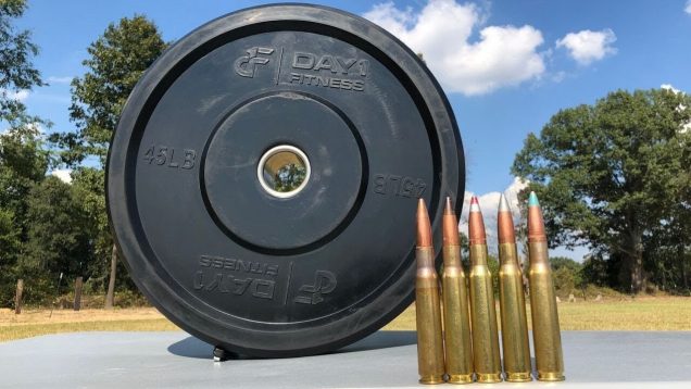 50 BMG vs Bumper Plate ?️‍♂️