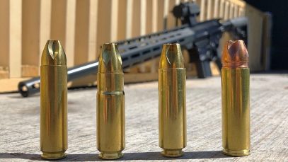 Big Bore AR-15s vs Pine Board Box!