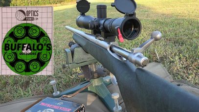 Sighting in a Remington 700 deer rifle