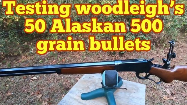 Testing Woodleigh’s 50 Alaskan 500gr in heavy bone and ballistic material