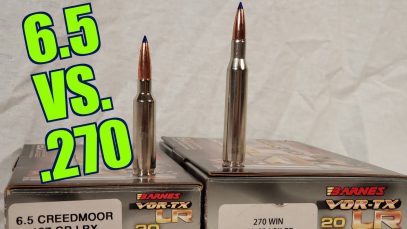 6.5 Creedmoor vs .270 Winchester Part 1 With Chuke’s Outdoor Adventures Barnes LRX
