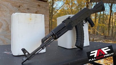 Full Auto Friday! AK-47 vs Salt Blocks ?