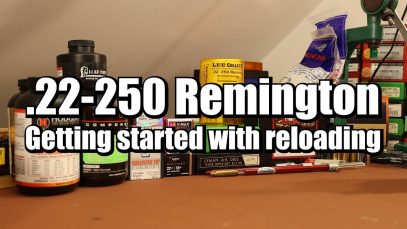 .22-250 Remington – Getting started with reloading