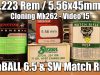 .223 Rem – 77gr Sierra Match King with StaBALL 6.5 and Match Rifle