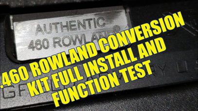 .460 Rowland Kit Full Install and Function Test Springfield XDM 45 REVIEW