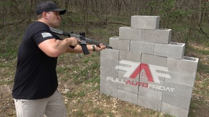 Full Auto 458 SOCOM vs Cinder Block Wall ⛏ (Full Auto Friday)