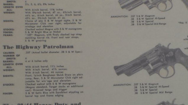 Smith and Wesson Highway Patrolman