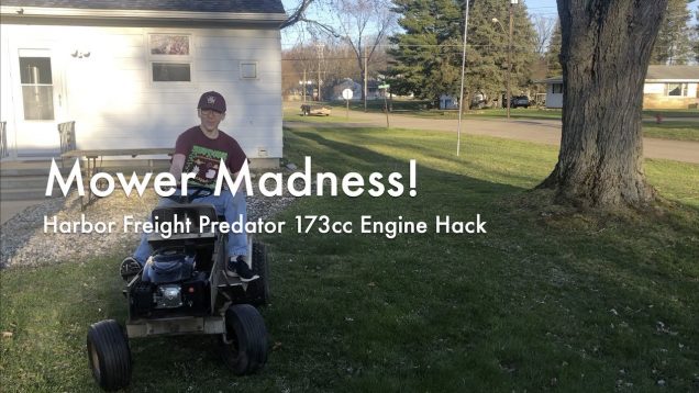 WCChapin | Mower Madness! – Harbor Freight Predator 173cc Engine Hack