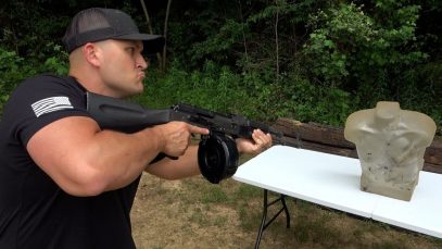 Full Auto AK-47 & AR-15 vs Ballistic Gel Dummy (Full Auto Friday)