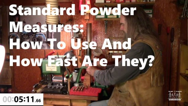 Standard Powder Measures: How To Use and How Fast Are They?