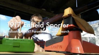 WCChapin | 1917 Enfield Sporter – Evaluating a GRT Parametric Powder Search