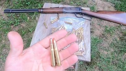 32 Win Special 94 Winchester brush gun. Flatnose 170 grain VS 165 grain FTX