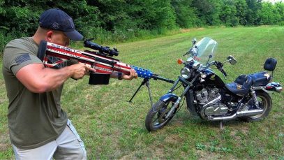 50 Cal vs Motorcycle ?