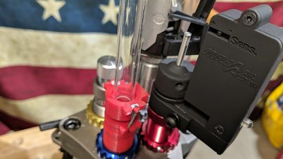 Double Alpha Magnetic Powder Check