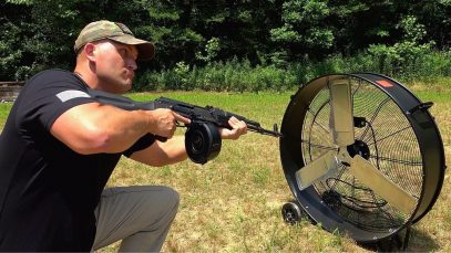Full Auto AK-47 vs Giant Fan (Full Auto Friday)