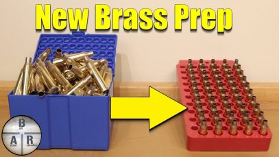 Precision Rifle Load Development – New Brass Prep
