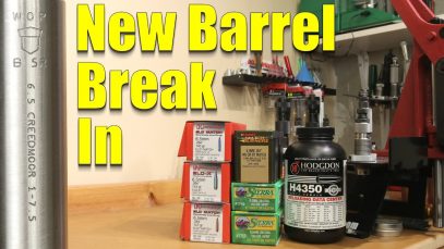 Precision Rifle New Barrel Break In – Initial Accuracy and What to Expect