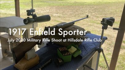 WCChapin | 1917 Enfield Sporter – July 2020 Military Rifle Shoot at Hillsdale Rifle Club