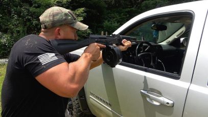 Shooting Through My Truck 🚚 (Full Auto Friday)