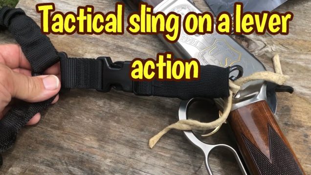 XTS 1 point quick detach sling on a 1886 lever action