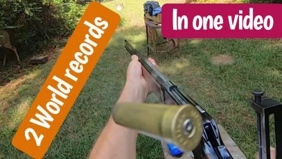 Attempt for 2 world records with a 50-110 WCF in the 1886 Winchester