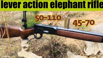 The lever action elephant rifle, and how it come to me