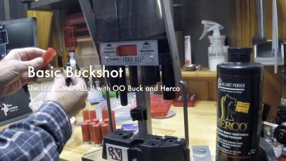 WCChapin | Basic Buckshot – The LEE LOAD ALL II with OO Buck and Herco