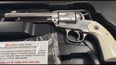 First Shots With The Ruger Vaquero Bisley 45LC