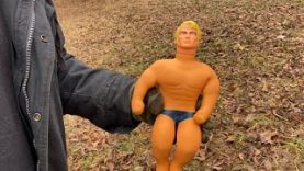 Frozen Stretch Armstrong vs 12 gauge super shells