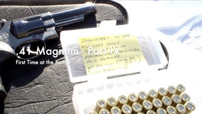 WCChapin | .41 Magnum – Part 4 – First Time at the Range