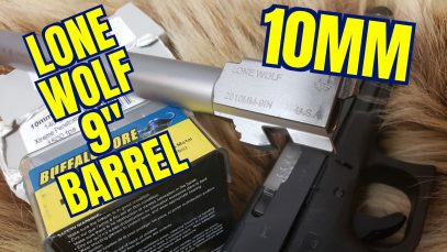 Lone Wolf 9 Inch 10mm Velocity Increase Glock 40