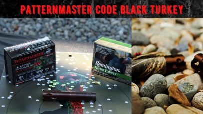 Code Black Turkey Pattern Test, Long Beard XR vs Remington Nitro, Patternmaster! Benelli M2