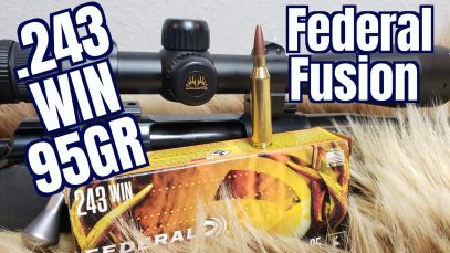 .243 Winchester 95gr Federal Fusion Thompson Center Venture