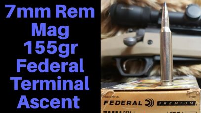 7mm Remington Magnum 155gr Federal Terminal Ascent