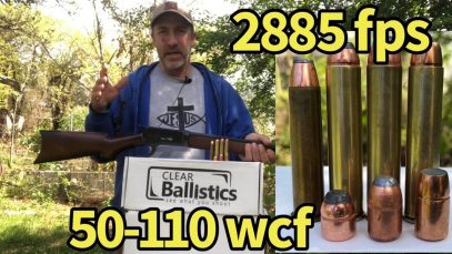Lever action elephant rifle vs ballistic gelatin