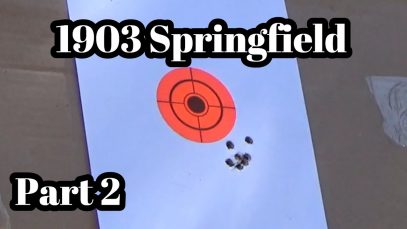 1903 Springfield Rifle Part 2 – 30-06 cast test loads