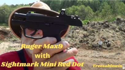 Ruger Max9 with Sightmark Mini Red Dot with Bloopers