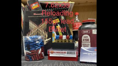 7.62X39 Reloading 155gr lead bullets