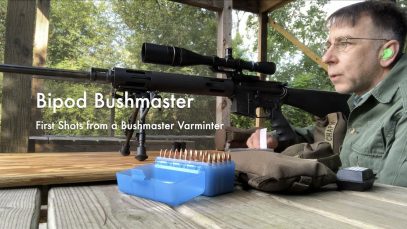 WCChapin | Bipod Bushmaster – First Shots from a Bushmaster Varminter