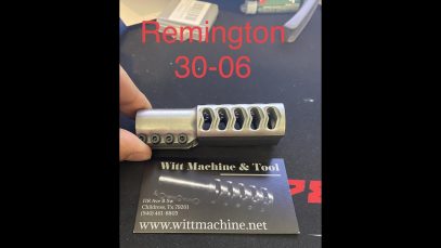 Witt Machine Clamp on Muzzle Brake Remington 30 06
