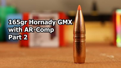 308 Win – 165gr Hornady GMX with AR-Comp