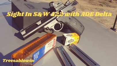 Sight in S&W 22A and ADE Red Dot