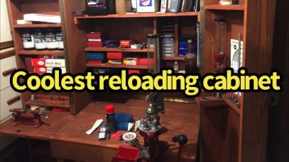 Coolest reloading cupboard ever made