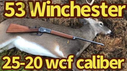 Hunting with the 53 Winchester￼ 25-20 WCF