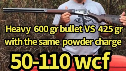 50-110 WCF Light versus heavy