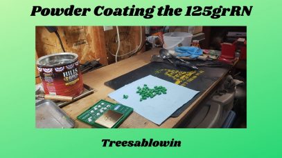 Powder Coating the 125gr RN