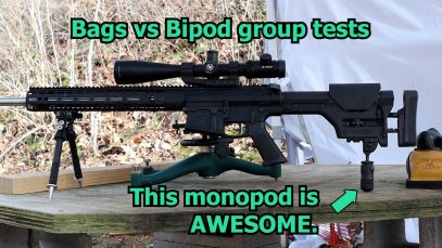 PSR Atlas Bipod and PRM Monopod