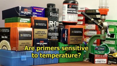 Are primers temperature sensitive?